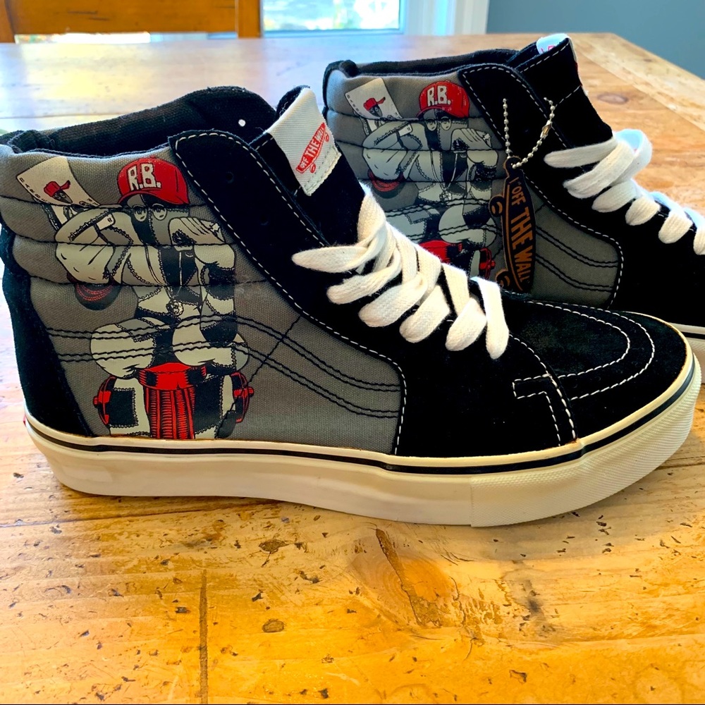 Vans rare vans x Power Peralta Sk8 - Hi Ray Barbee Skateboarding Shoes